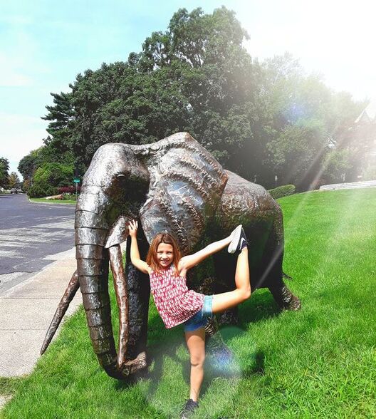 little girl steel elephant, steel elephant, giant steel elephant, giant elephant sculpture, giant elephant statue, life size elephant statue, life sized elephant sculpture, steel animal sculpture, spectacular animal statue, spectacular animal sculpture
